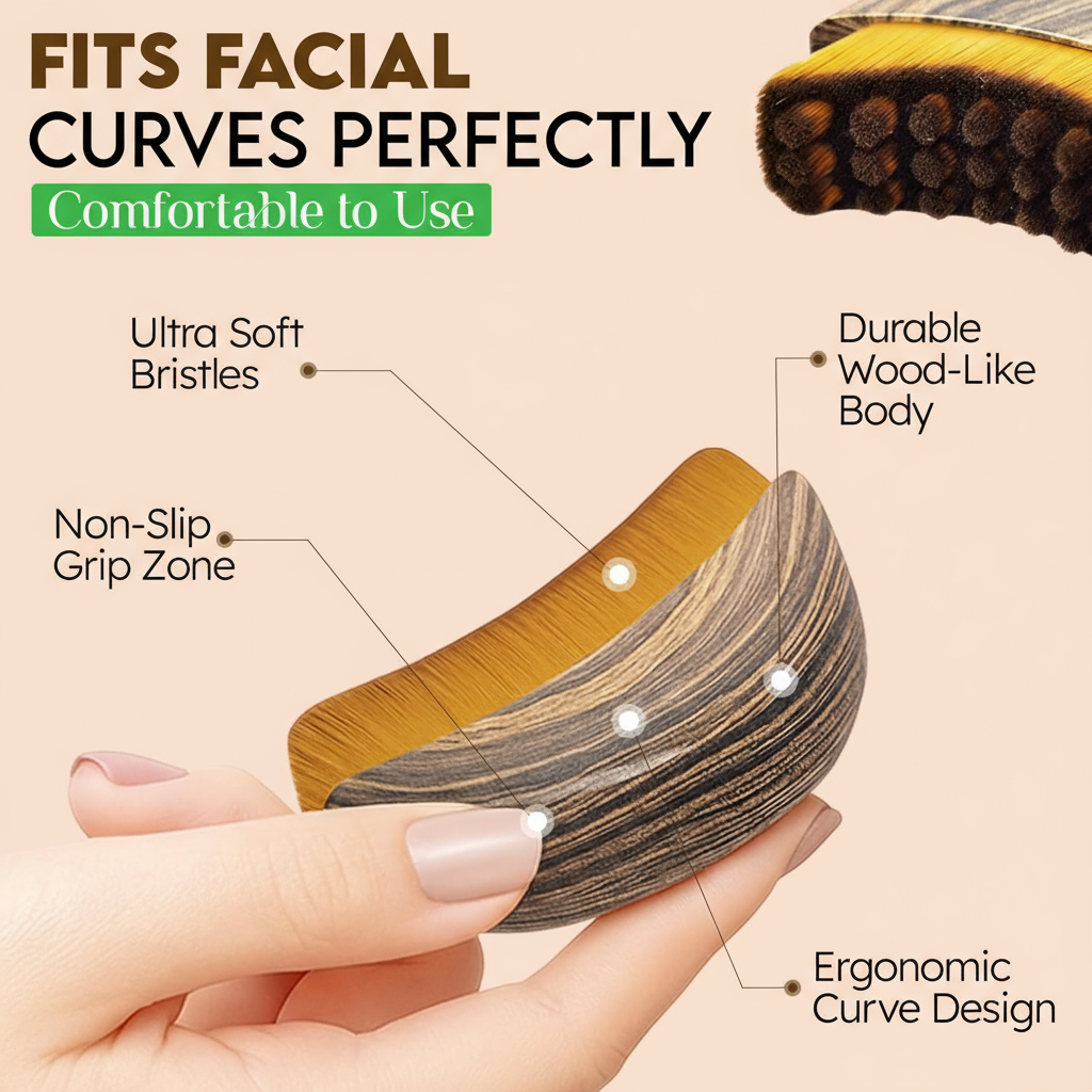 Lunovi® Lymphatic Face Brush