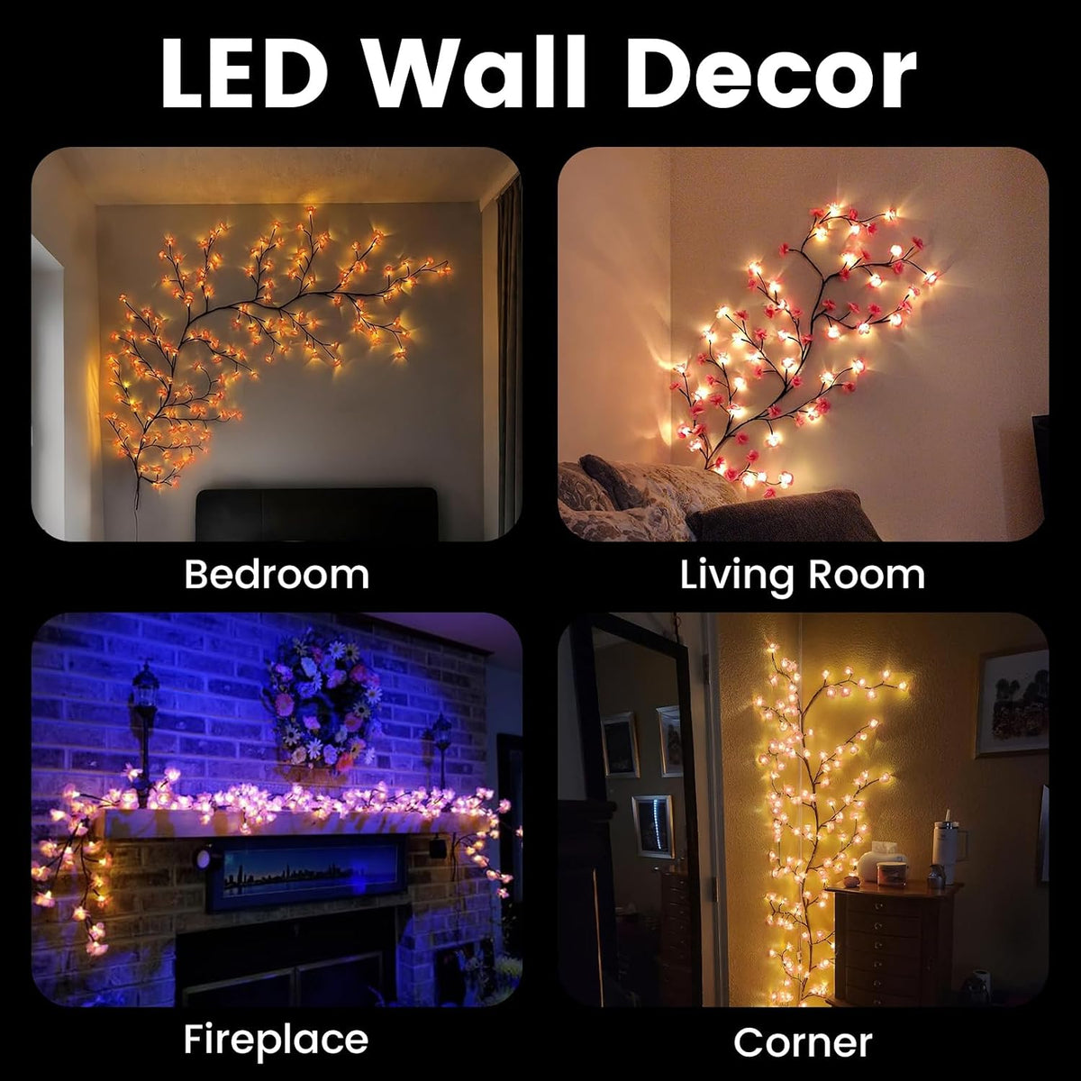 Lunovi LED Cherry Blossom Lights