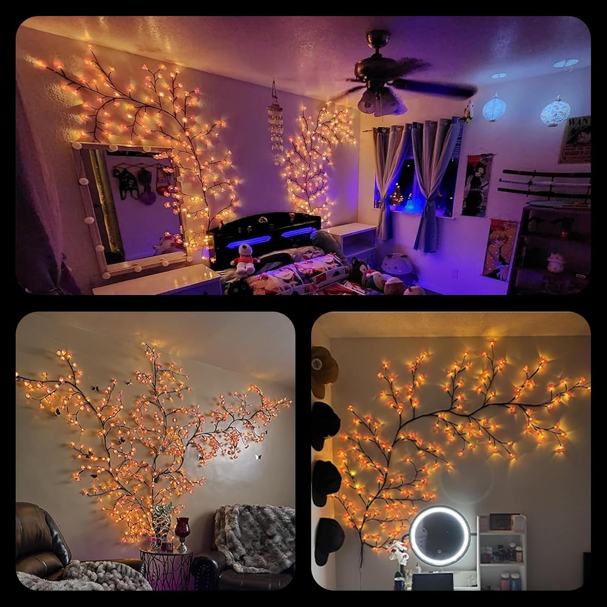 Lunovi LED Cherry Blossom Lights