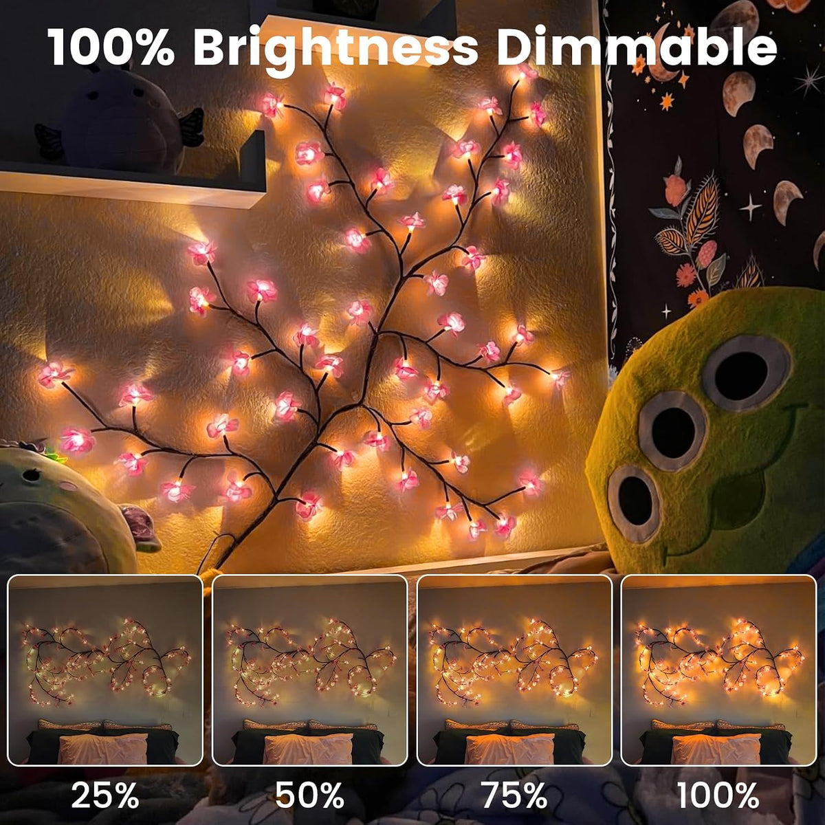Lunovi LED Cherry Blossom Lights